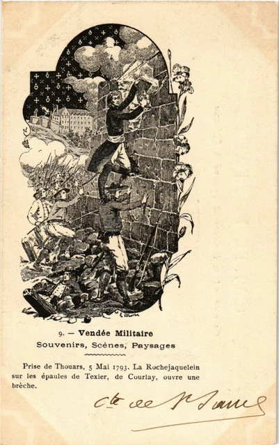 CPA AK Vendée Military Taking of Thouars POLITICS (981509)