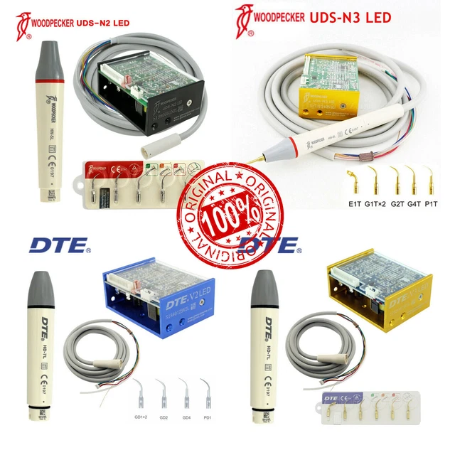 Woodpecker UDS-N2/UDS-N3 DTE V2/V3 LED Ultrasonic Dental Scaler Handpiece