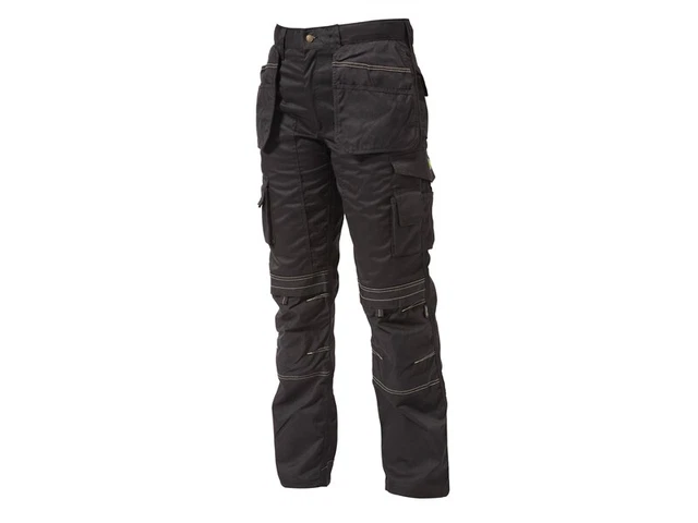 Apache APAHTB3136 Noir Étui Pantalon Taille 36in Jambe 3