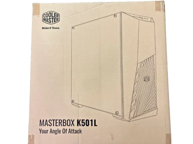 Cooler Master MasterBox K501L ATX Mid Tower Computer Case---Pick up only