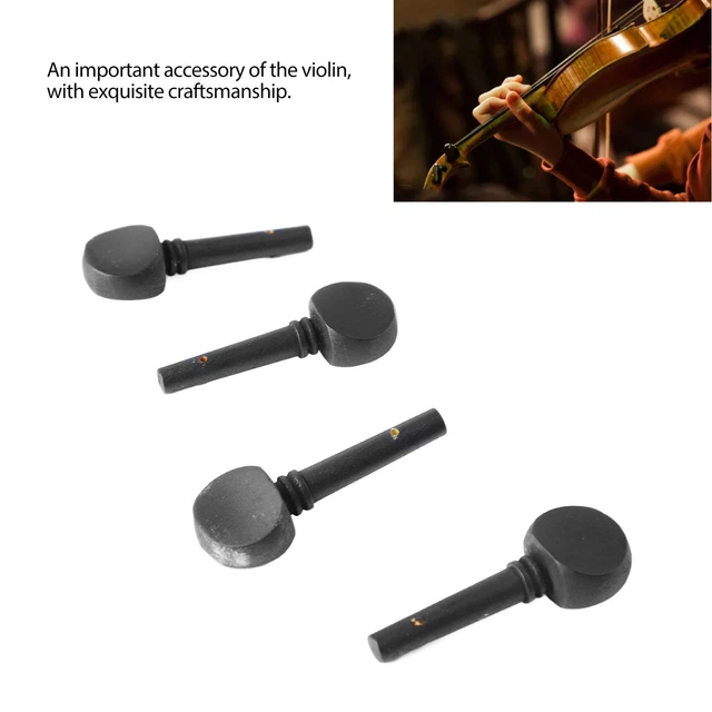 (M00592) Violino tuning peg fine lavorazione violino peg 4 pz portatile