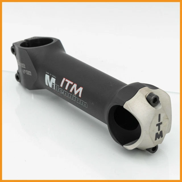 Potence De Vélo Rétro ITM Eclypse - 110mm, 22.2mm, Angle 76°, Noir