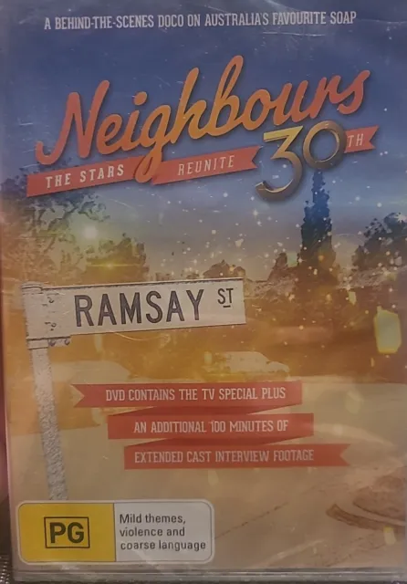 Neighbours 30Th Anniversary - The Stars Reunite Dvd, Brand New