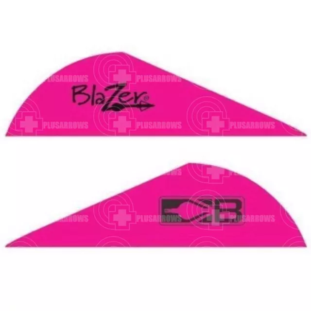 Bohning Blazer 2" Vanes For Archery Arrow Fletching Hot Pink (36 Pack)