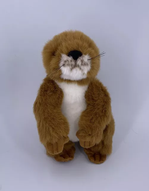 Castor à rat musqué assis par Wayana 11 pouces grande peluche douce jouet très mignonne peluche 2