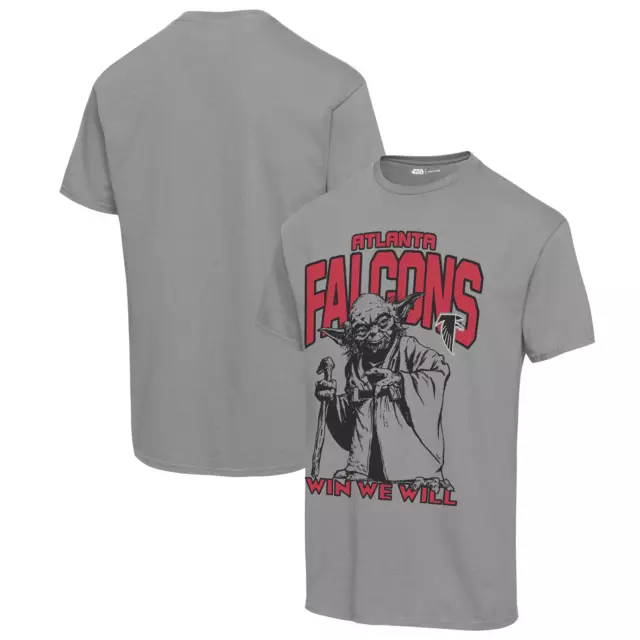 Atlanta Falcons Men's T-Shirt NFL Junk Food Yoda Graphic Top - New