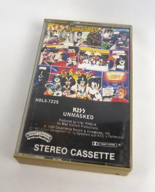Musikkassette - KISS - Unmasked -  Tape MC