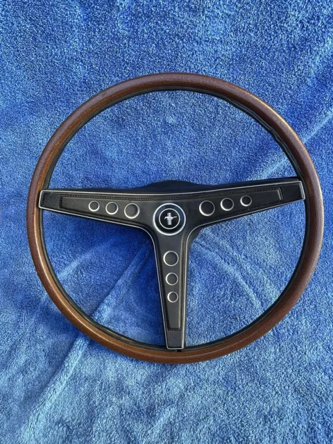 Mustang Steering Wheel Rim Blow Mach 1 Deluxe 1969