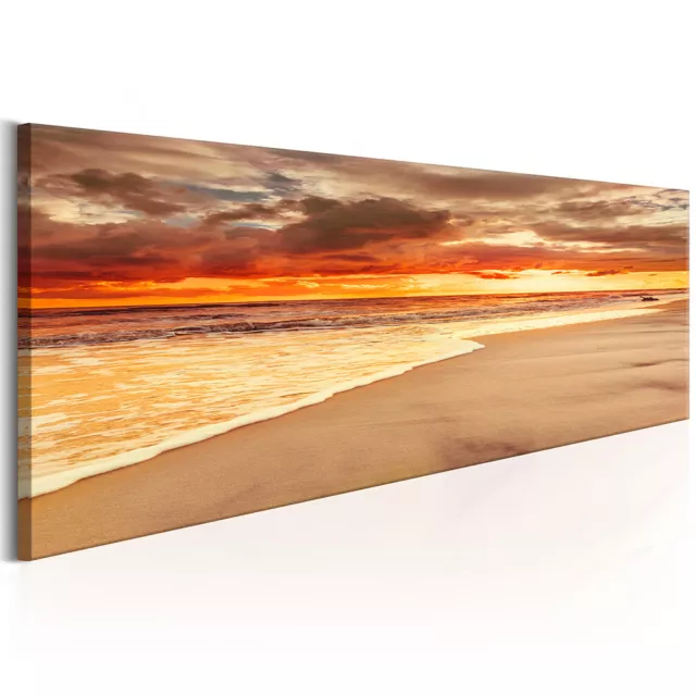 Meer Natur Landschaft Strand VLIES LEINWAND DEKO BILDER WANDBILD XXL WOHNZIMMER