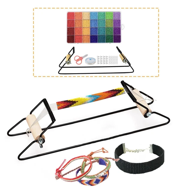 Perle Métier à Tisser  Breloques 28 Couleurs Perles Fil Pour La Fabrication
