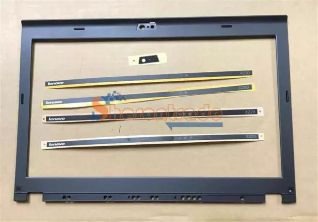 For LCD Front Bezel Cover + paster 04W2186 Lenovo ThinkPad X220I X220 X230 X230I