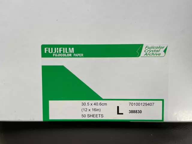 Fuji Fujicolor Crystal Archive 12x16" (30.5x 40.6cm) Lustre 50 Sheets