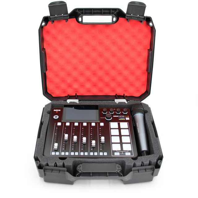 CASEMATIX Mixer Case For Zoom LiveTrak L-8/PodTrak P8 - DJ Equipment Protection