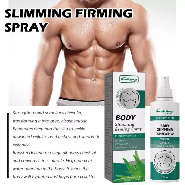 Spray para bajar de peso para quemar grasa corporal adelgazar culturismo fitness spray +
