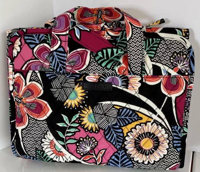 VERA BRADLEY Hanging Organizer Toiletry Travel Bag Kauai Floral  *NWT* R- $75