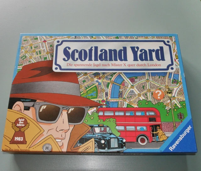SCOTLAND YARD Spiel Ravensburger Brettspiel Familienspiel ab 10 Jahre