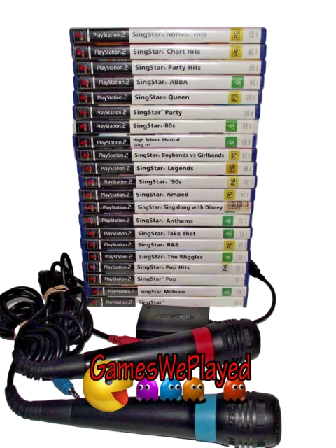 Singstar PS2 Playstation 2 Ultimate Selection PAL Games