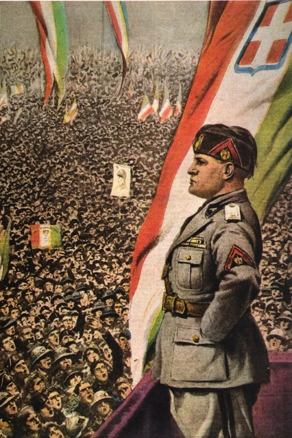 Le discours de Benito Mussolini qui marqua le début de la dictature