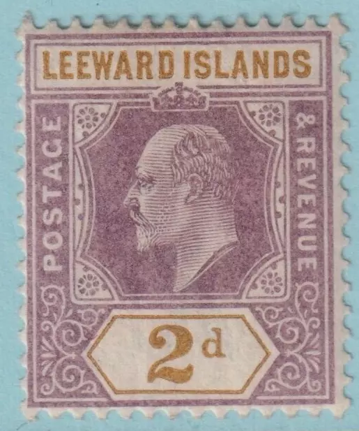 Leeward Islands 22 Mint Hinged Og**  No Faults Very Fine! Bdo