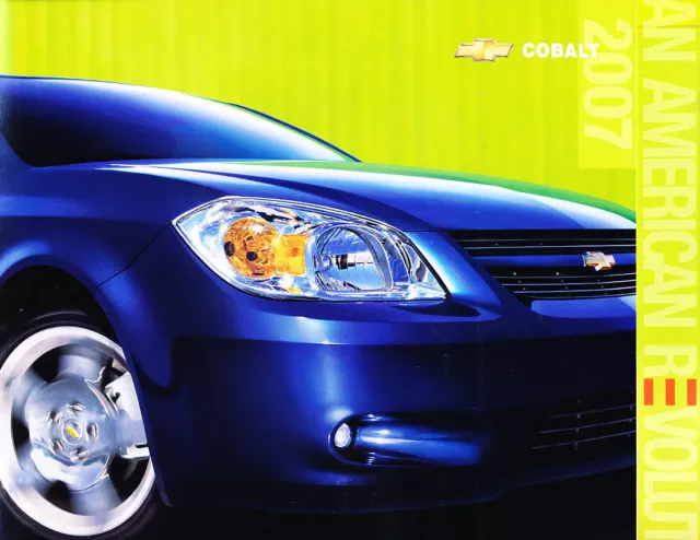 2007 Chevrolet Cobalt and SS 24-page Original Car Sales Brochure Catalog