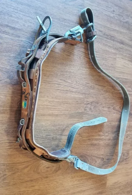 Bashlin Lineman Pole Climbing Utility Safety Belt Harness & Strap Size D26
