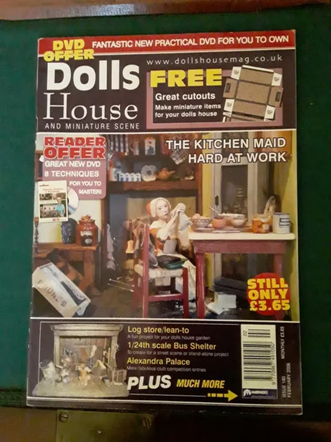Dolls House and Miniature Scene Magazine February 2006 - Issue 140