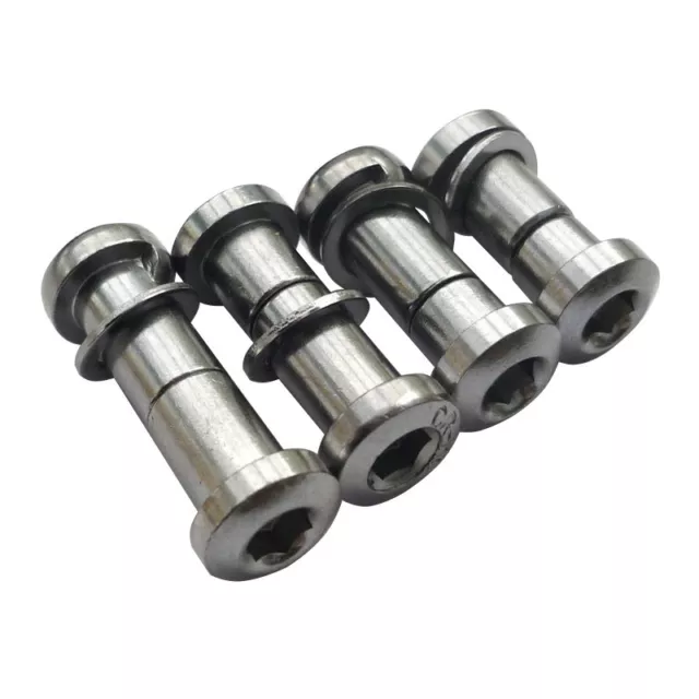 Saddle Clamping 8Mm Screw Fastening Bolt Nut Steel Cr-Mo Vintage Bike Cycle 2