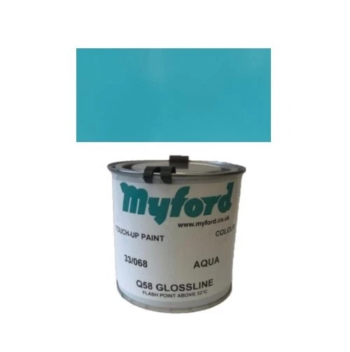 MYFORD AQUA TOUCH up paint 250ml tin genuine Myford aqua from Myford