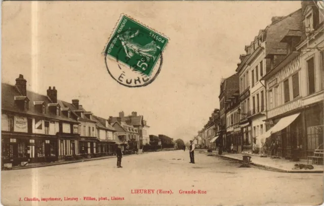 CPA LIEUREY Grande-Rue (1161478)