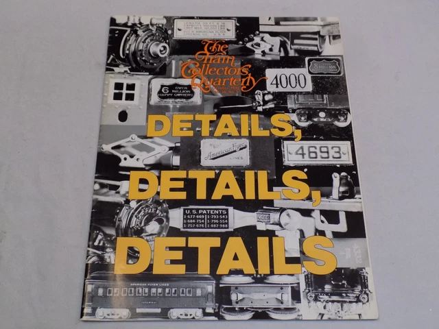 The Train Collection Quarterly Magazine Oct 1990 Comics Toys Marklin Die Cast