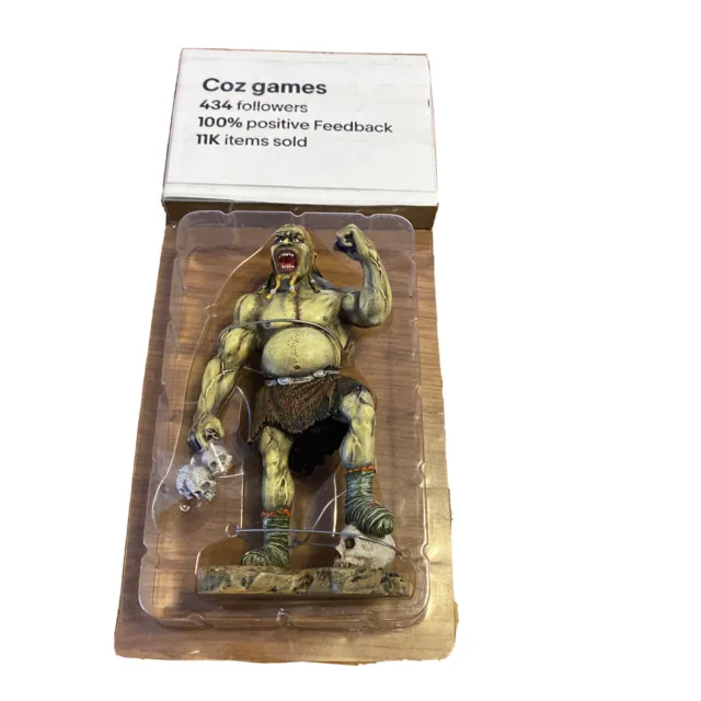 Large Ogre Figurine Hachette Part Works Beast And Beings Figure Boxed Statue