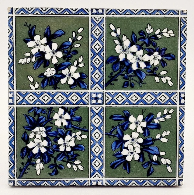 Antique Minton Tile C1880