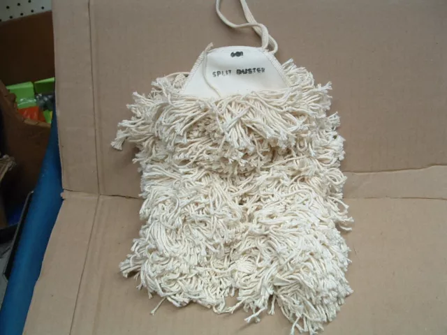 5 Cotton Commercial Split Duster Dust Mop Heads # 601 Usa