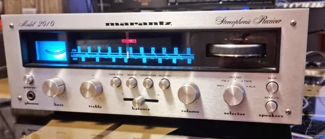 1971 ⭐️⭐️⭐️ Vintage  Receiver Marantz 2010  ⭐️⭐️⭐️