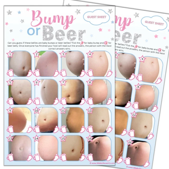 Butterfly Baby Bingo Game For Girls - 30 Double-Sided 5x7 Cards, Blush Pink Baby Shower & Gender Reveal Party Games