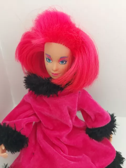 Vintage 1985 Jem And The Holograms Kimber Doll hair cut