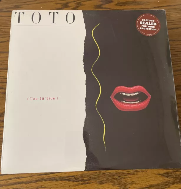 Record Album Vintage Vinyl 1984 Toto  - Isolation , Factory Sealed