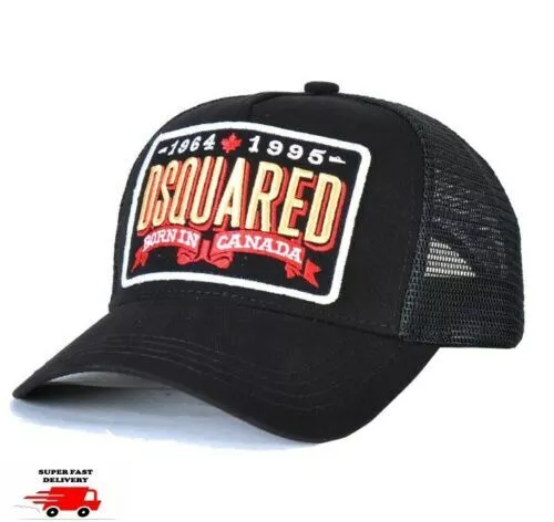 Men Women Dsquared2 Baseball Cap ICON Hat 'Turn your Head to Wild Party' BNWT