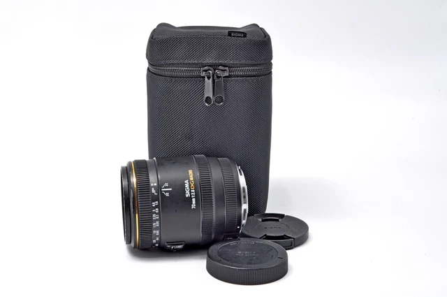 Sigma Macro 70mm F2.8 Ex Dg Objectif Pour Canon Ef Support De Japon [Excellent]