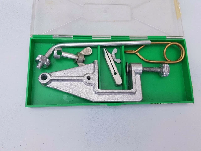 Petit étau De Fixation Pour Montage De Mouches De Pêche – 113mm, Acier Carbone, Argent
