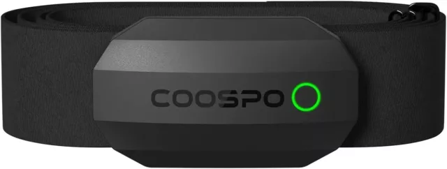 Coospo Heart Rate Monitor Bluetooth ANT+Chest Strap Heart Rate Monitor HR Sensor