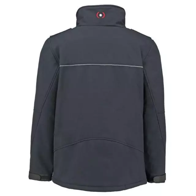 Dienstjacke Softshell Jacke  Feuerwehr Polizei DRK THW mit Schulterklappen 2