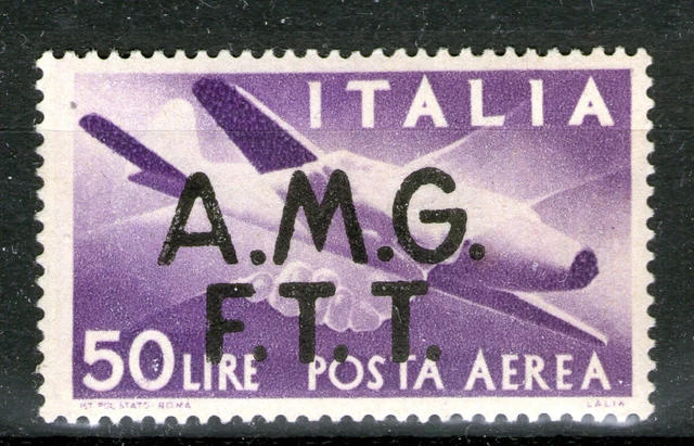 Italy trieste 1947 air mail MH SC# C6