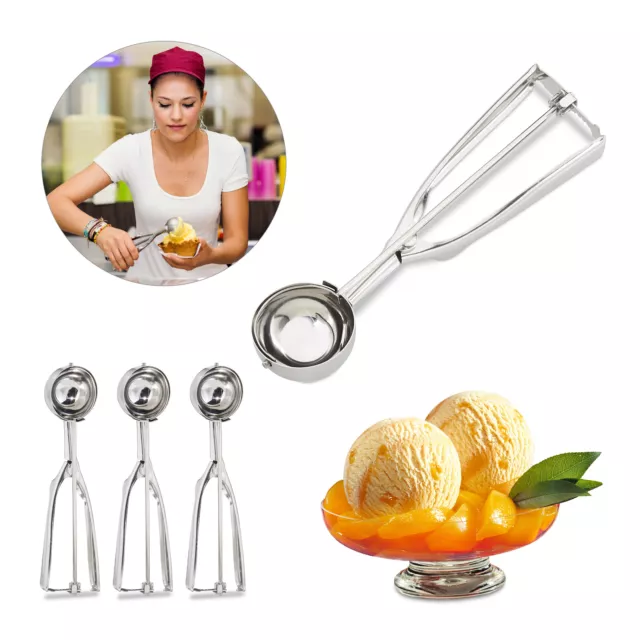 Pack de 4 cucharas helado, Sacabolas helado, Ice cream scoop, Cucharón helado