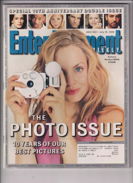 Entertainment Weekly Mena Suvari George Clooney July 28, 2000 011820nonr