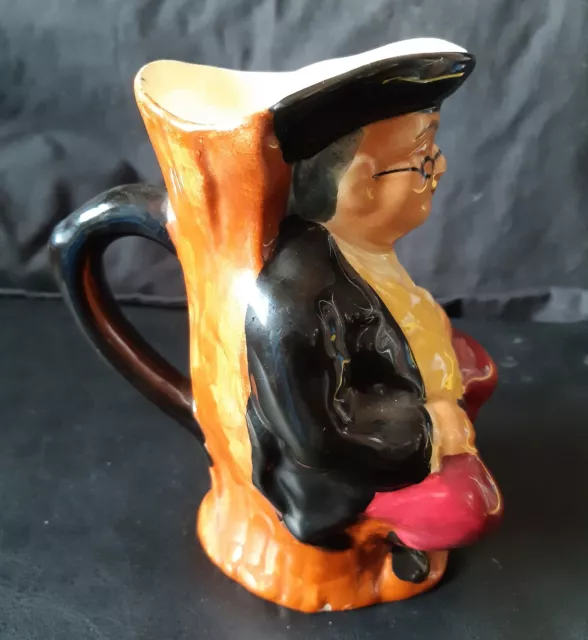 Vintage Parson John Toby Jug By Shorter & Son Staffordshire 17cm High Hand Paint