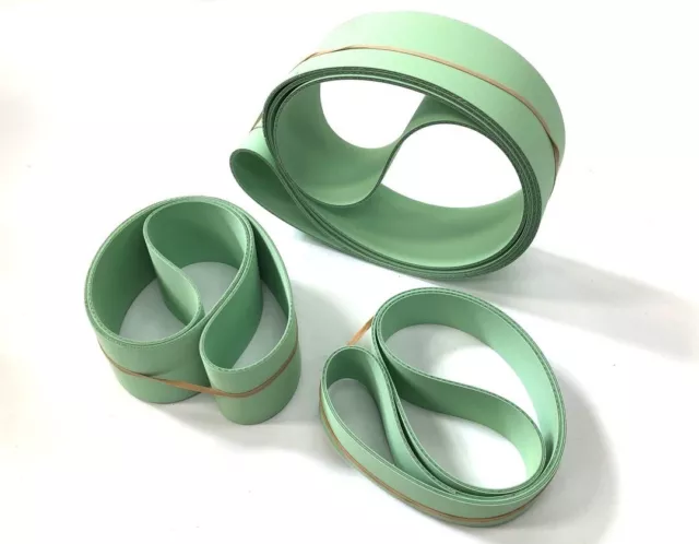 Full Set Of Flat Belts (3 total) For Wadkin FSP (UK 50 cycle) GENUINE uk PARTS