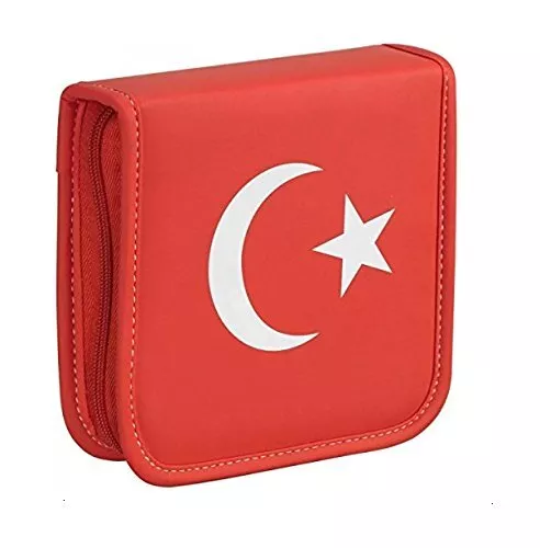 BECO 481.35 Album for 24 CDs Turkish Flag Design