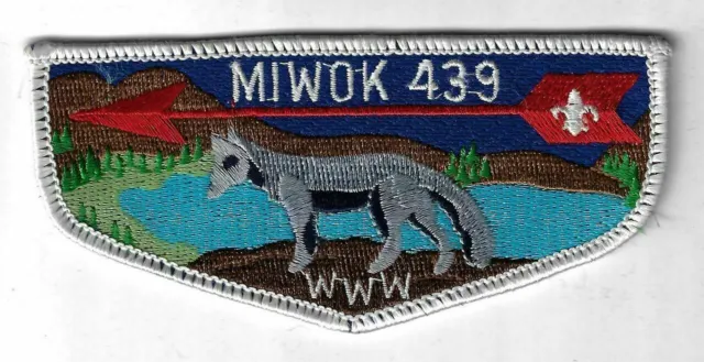 OA 439 Miwok S32b WWW Flap WHT Bdr. Santa Clara County CA [NY-3079]
