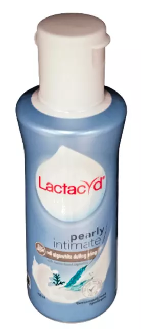 Lavado femenino diario Lactacyd perlado íntimo con algowhita marina 150 ml